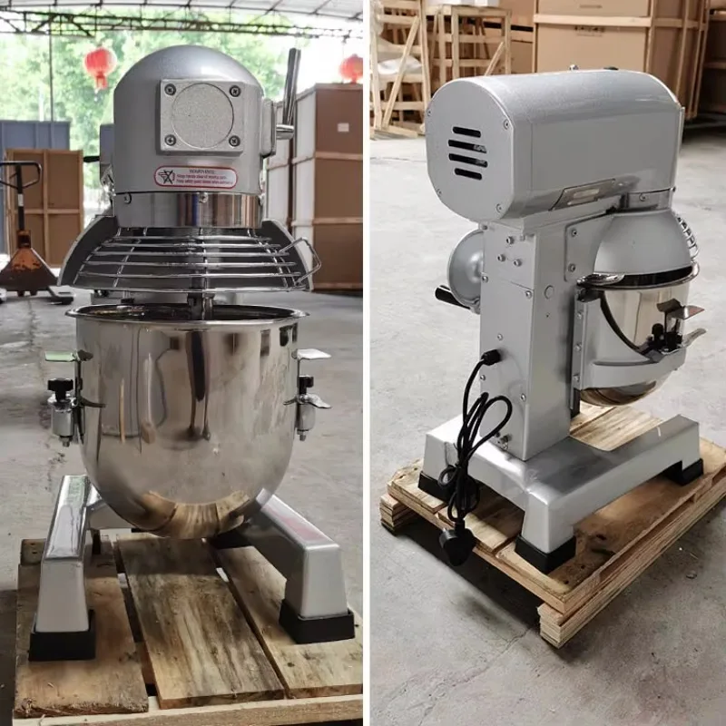 Commercial Electric Kitchen Food Mixer Planetary Stank for Bread Dough Cream to 15L 220V for Hotels Bakery