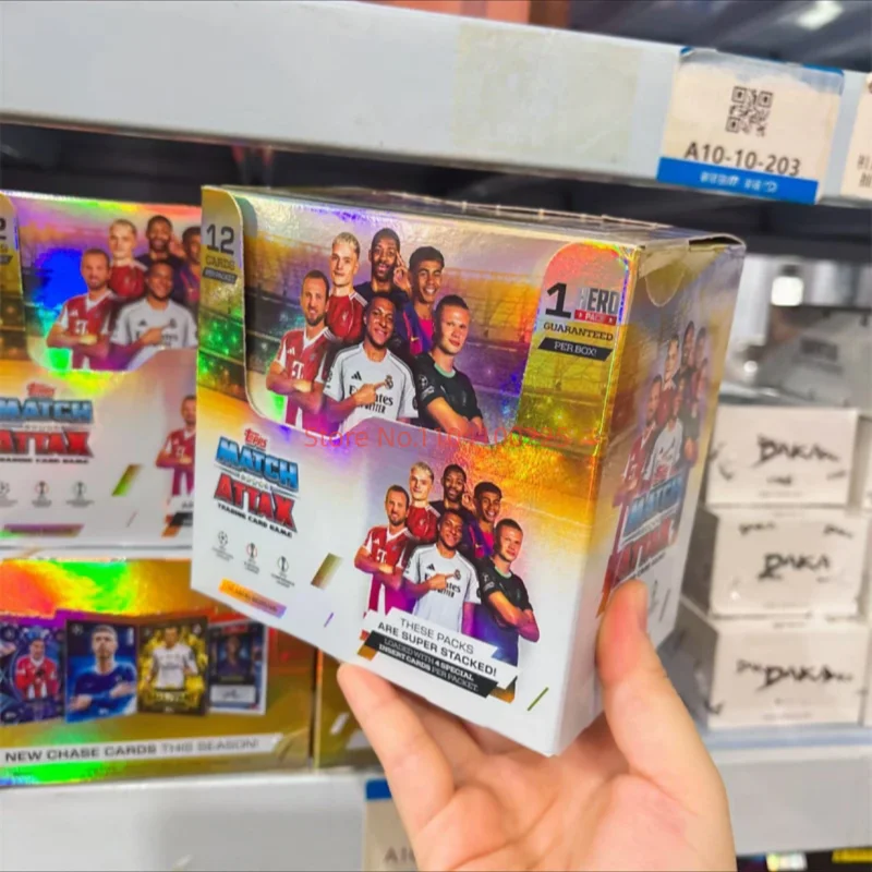 2026 الموسم الجديد مباراة Attax Eco Pack بطاقة تجارية شحن سريع مجموعة بطاقات ألعاب الأولاد هدايا عيد الميلاد #2