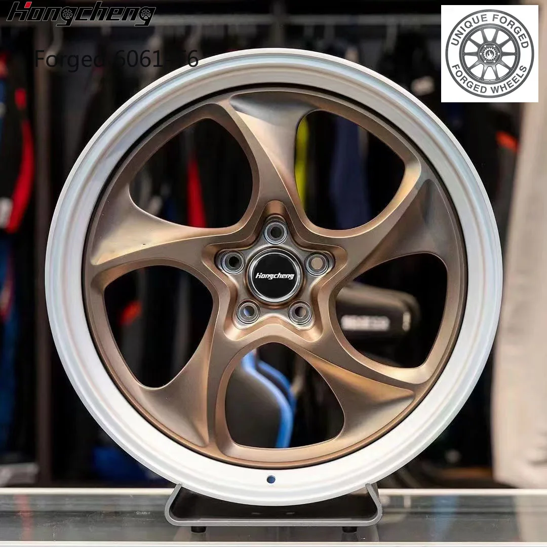 

New model of 26 Two Piece Forged Wheel 5x112 5x114.3 5x120 Passenger Car Wheels for Posche Acura RS3 M2 M3