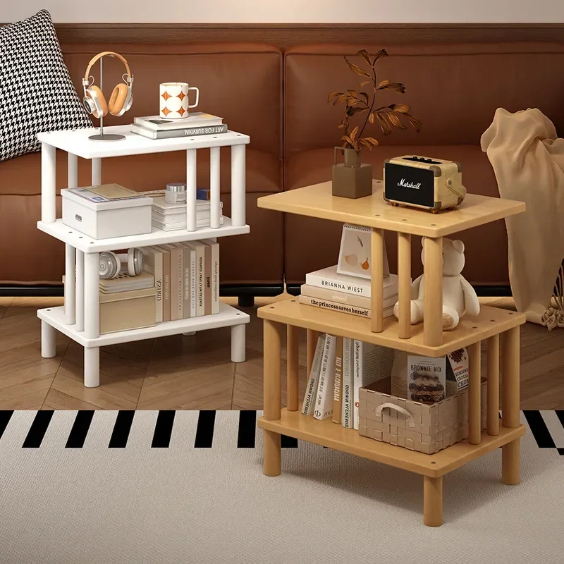 Factory Multi-layer Floor Side Few Bedrooms Bedside Table Shelf Living Room Small Coffee Table Sofa Simple Storage Side Table