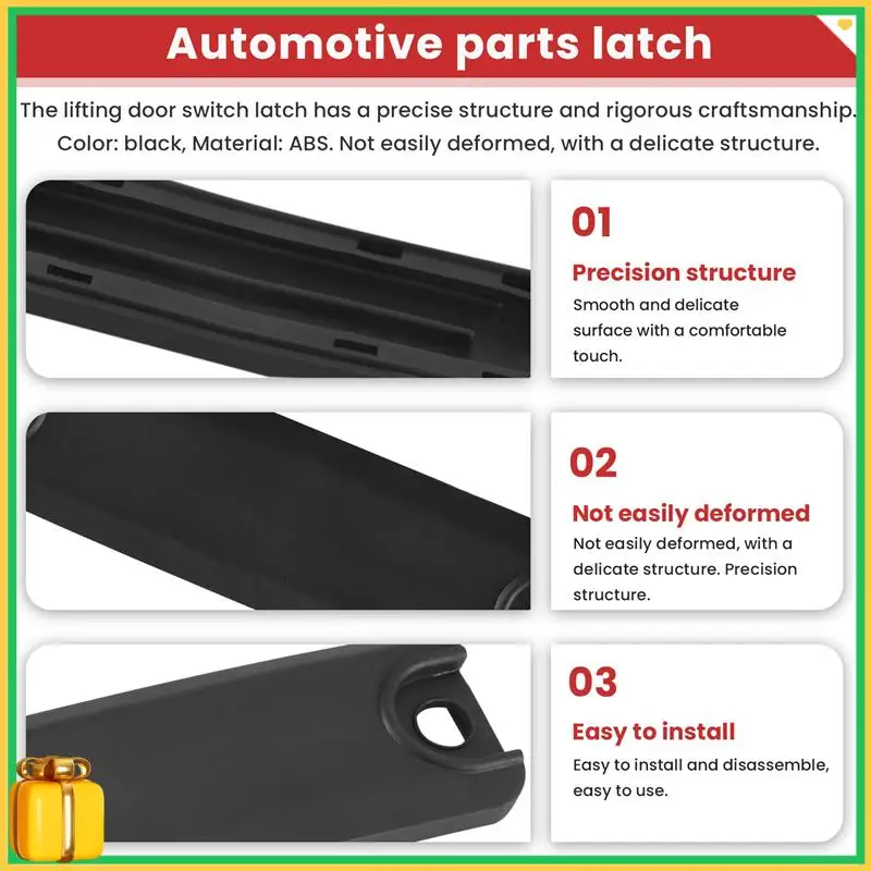 Premium Trunk Hatch Liftgate Switch Latch Release Button Cover Replacement For Toyota