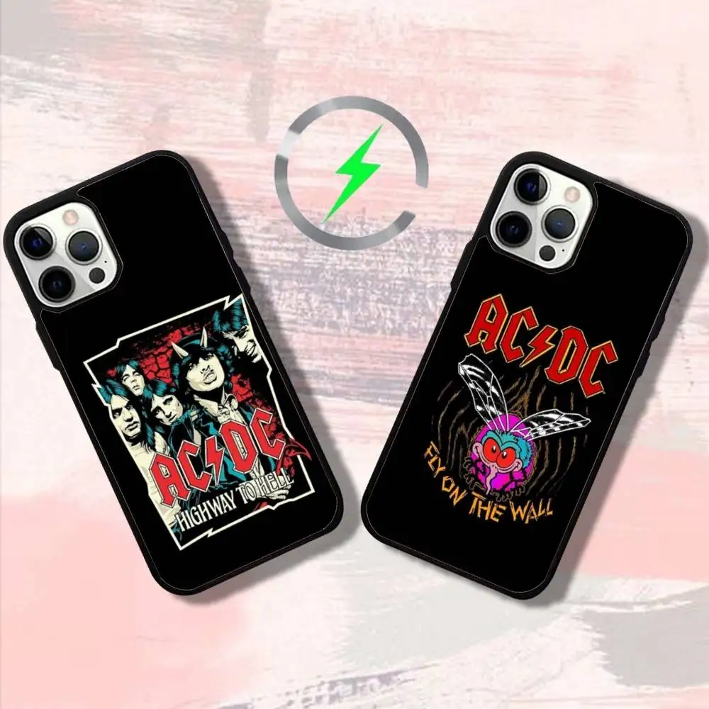 

Rocky A-AC Band D-DC Phone Case For iPhone 16,15,14,13,12,11,Pro,Max,Plus,Mini,SE4,E Magnetic Magsafe Wireless Charging