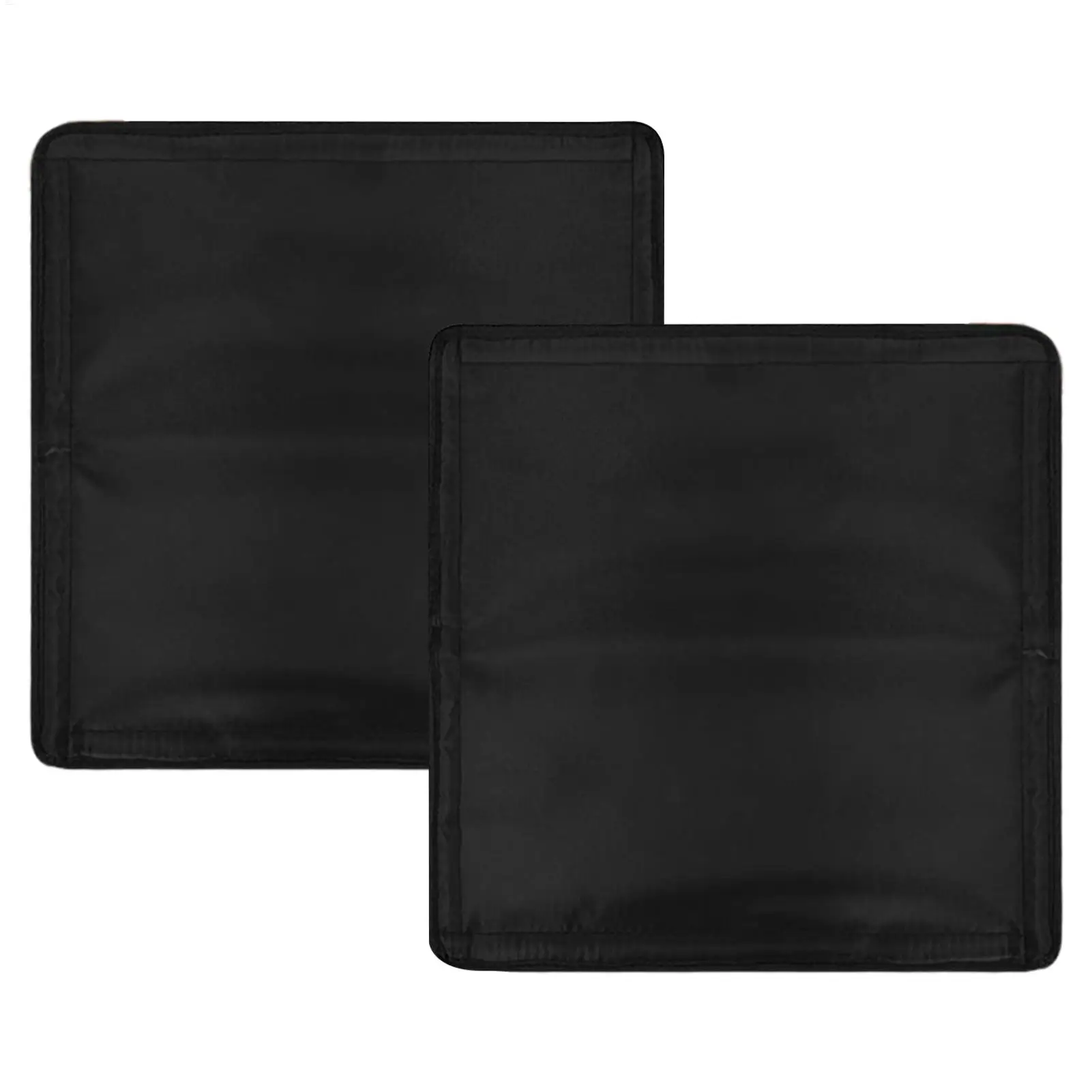 

RV Insulation Vent Cover 2 Pieces Ventilation Sunshade With Reflective Layer Trailer Roof Vent 16.14x16.14In For Exterior Window