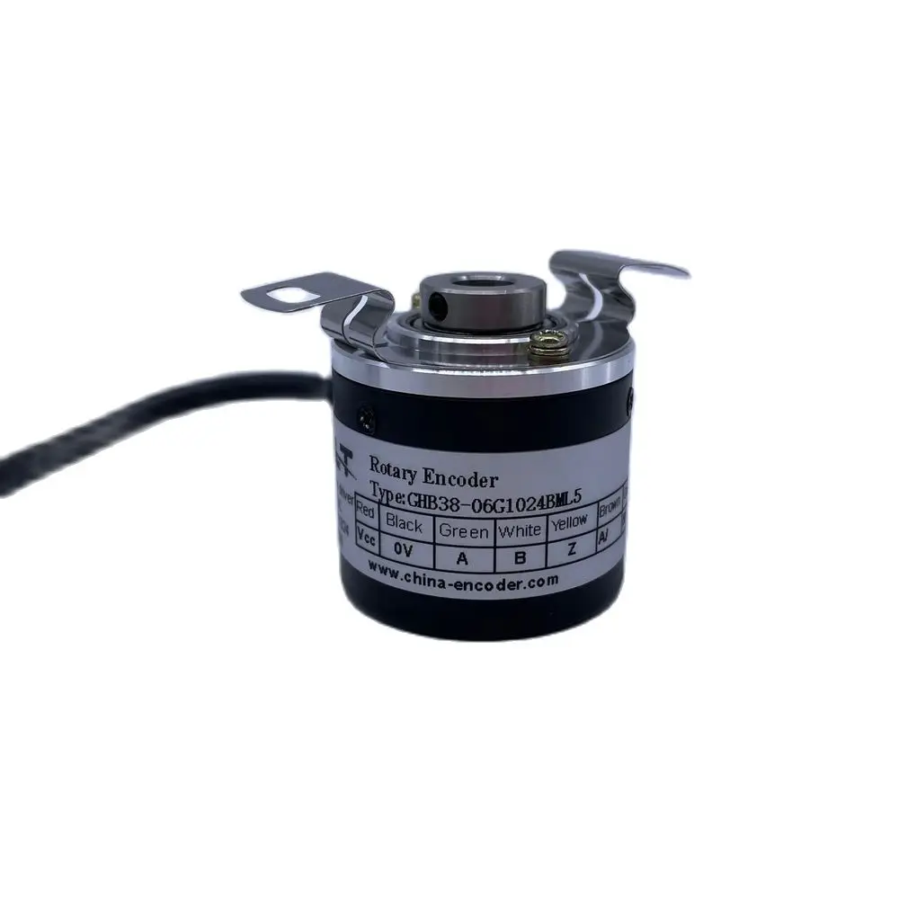 

CALT 5 Vdc Line Driver Optical Incremental 6mm Blind Hollow Shaft Rotary Encoder 100 200 600 1000 1024 2000 2500 3600 Pulse P/R