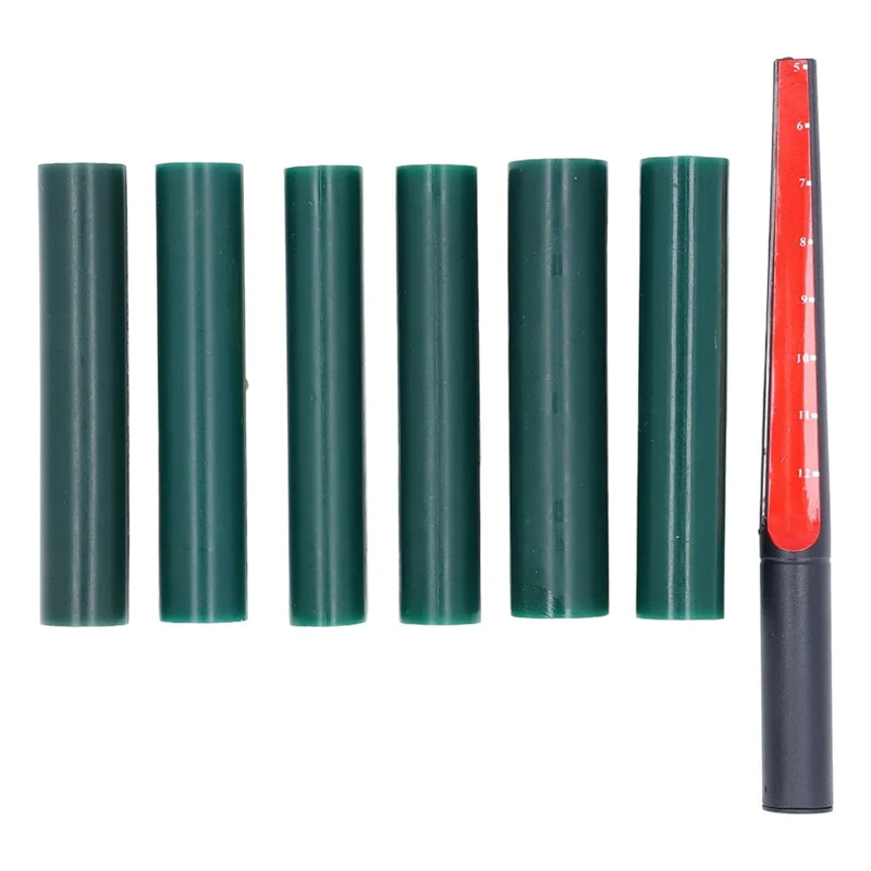 

Best-Rings Wax Tube Set, 6 Sizes Carving Wax Tubes With Cutter Ruler For Jewelry Rings Casting Handicrafts, Jewelry Tools