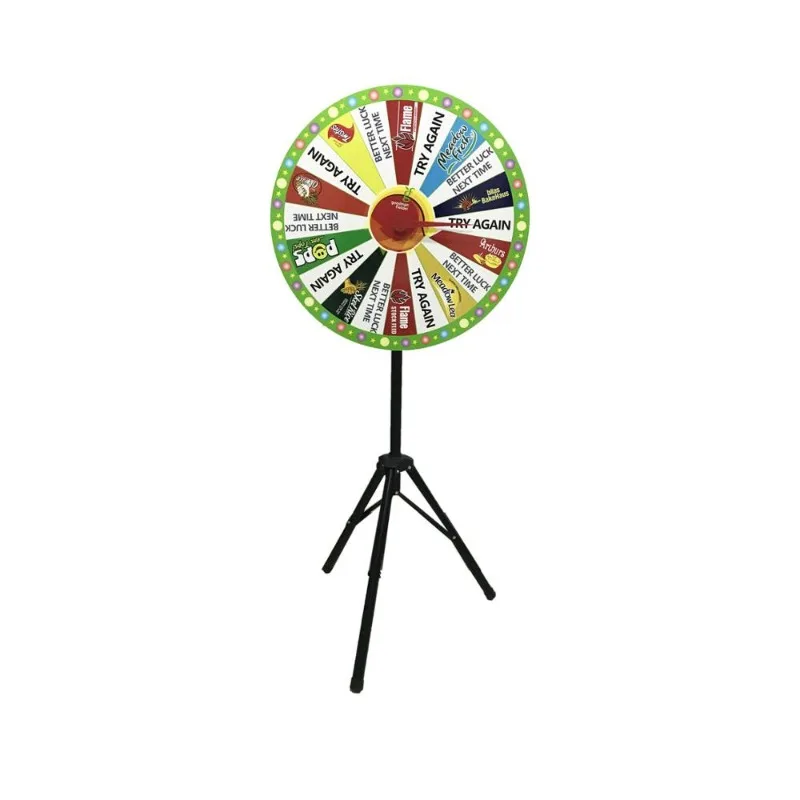 Dry wipe lucky draw turntable roulette lottery prize wheel spinner spin prize wheel
