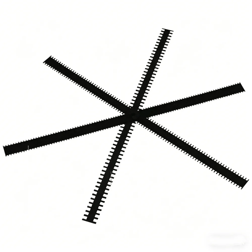 

Self-leveling Cement Construction Tool, Rake Tooth for Self-leveling Scraper, 3mm/5mm/8mm Tooth Depth, R1 R2 Scraper Tooth