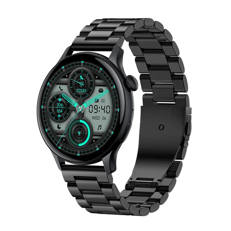 

Gaines Smart Watch HK85 AMOLED 1.43" BT Call Health Monitoring Always on Display Men Women Tracking Fitness Sports Smartwatch