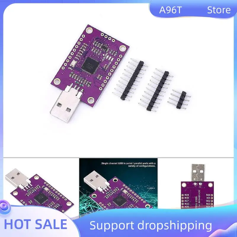 

A96T CJMCU FT232H Высокоскоростной многофункциональный модуль USB к JTAG UART/FIFO SPI/I2C Модуль Прочный Простота установки Простота в использовании