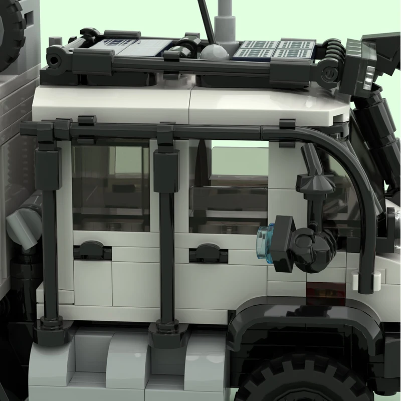 새로운 MOC 빌딩 블록 모델 궁극적인 오프로드 모험 차량 기술 모듈 형 어린이 장난감 선물 DIY 조립 세트