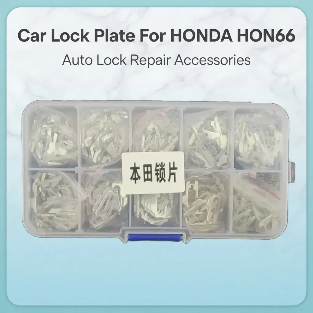 380pcs/lot Car Lock Plate For HONDA HON66 Lock Reed Auto Lock Repair Accessories Kits ( NO1-6 Each 50pcs NO1-4 Each 20pcs )
