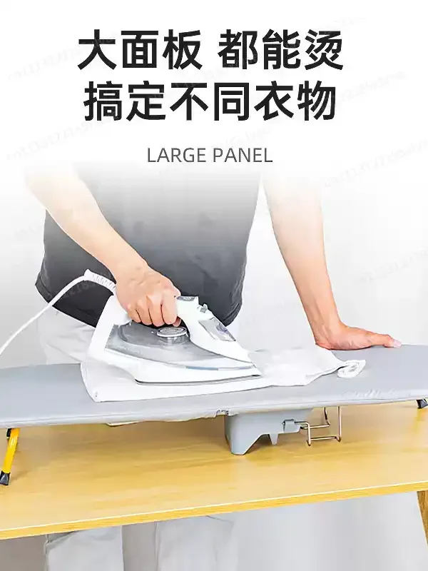 Reinforced Tabletop Ironing Board With Storage Rack Household Desktop Clothes Ironing Workbench