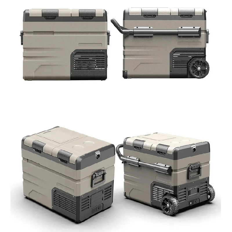 Heavy Duty Dual Use Portable Car Fridge Freezer Compressor 12V 24V for Camping Outdoor Travel SUV Parts