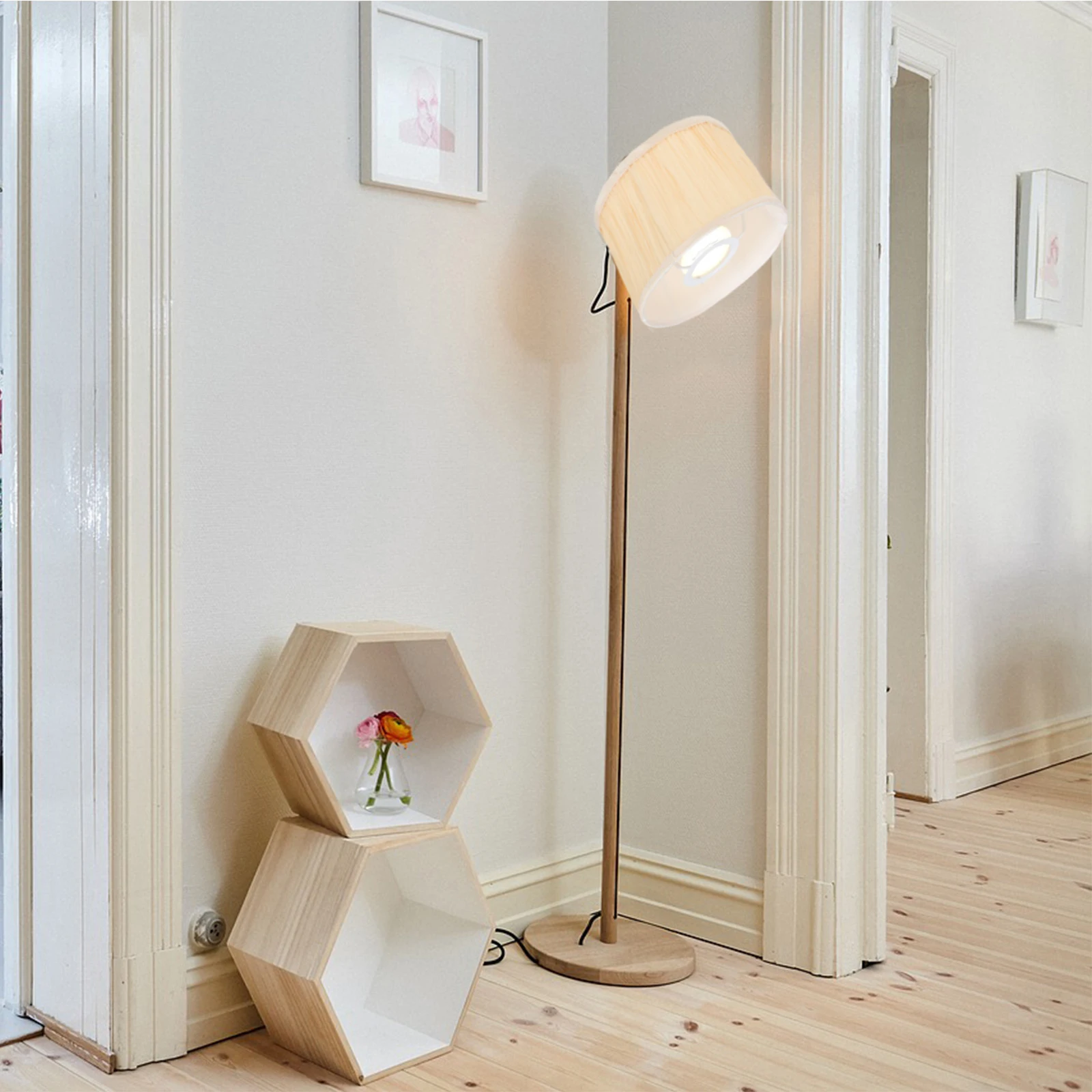 

Iron Lampshade E27 DIY Cone Oval Trapezoid Table Lamp Stand Bracket Wire Holder Table Lamp Frame Lighting Accessories