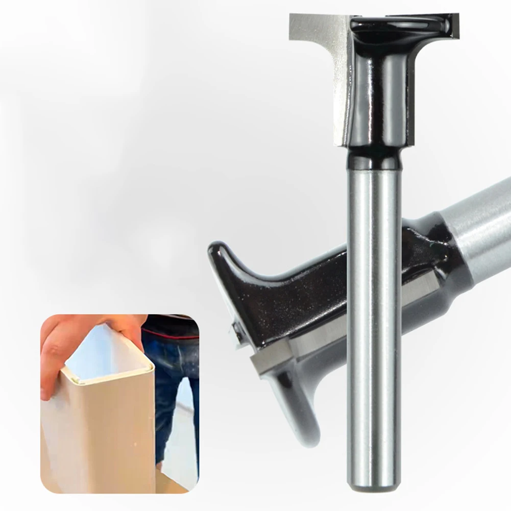 1pcs Innovative Router Bit Design With Curved Thickening Feature Enhancing Performance In For Wood Milling Operations Power Tool