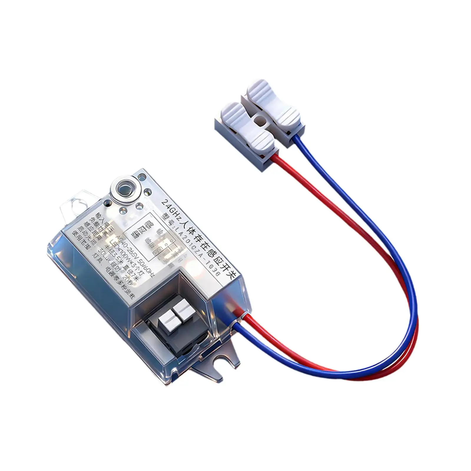 

Умный датчик движения с выключателем, нагрузка до 100 Вт, для потолочного/настенного монтажа, автоматическое включение/выключение освещения для коридора