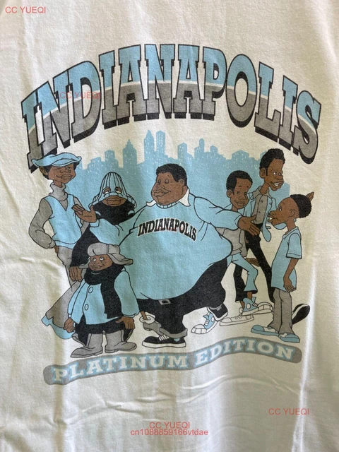 VTG 90S PLATINUM FUBU FAT ALBERT INDIANAPOLIS TSHIRT SZ XL GRAPHIC TEE T- SHIRT - AliExpress