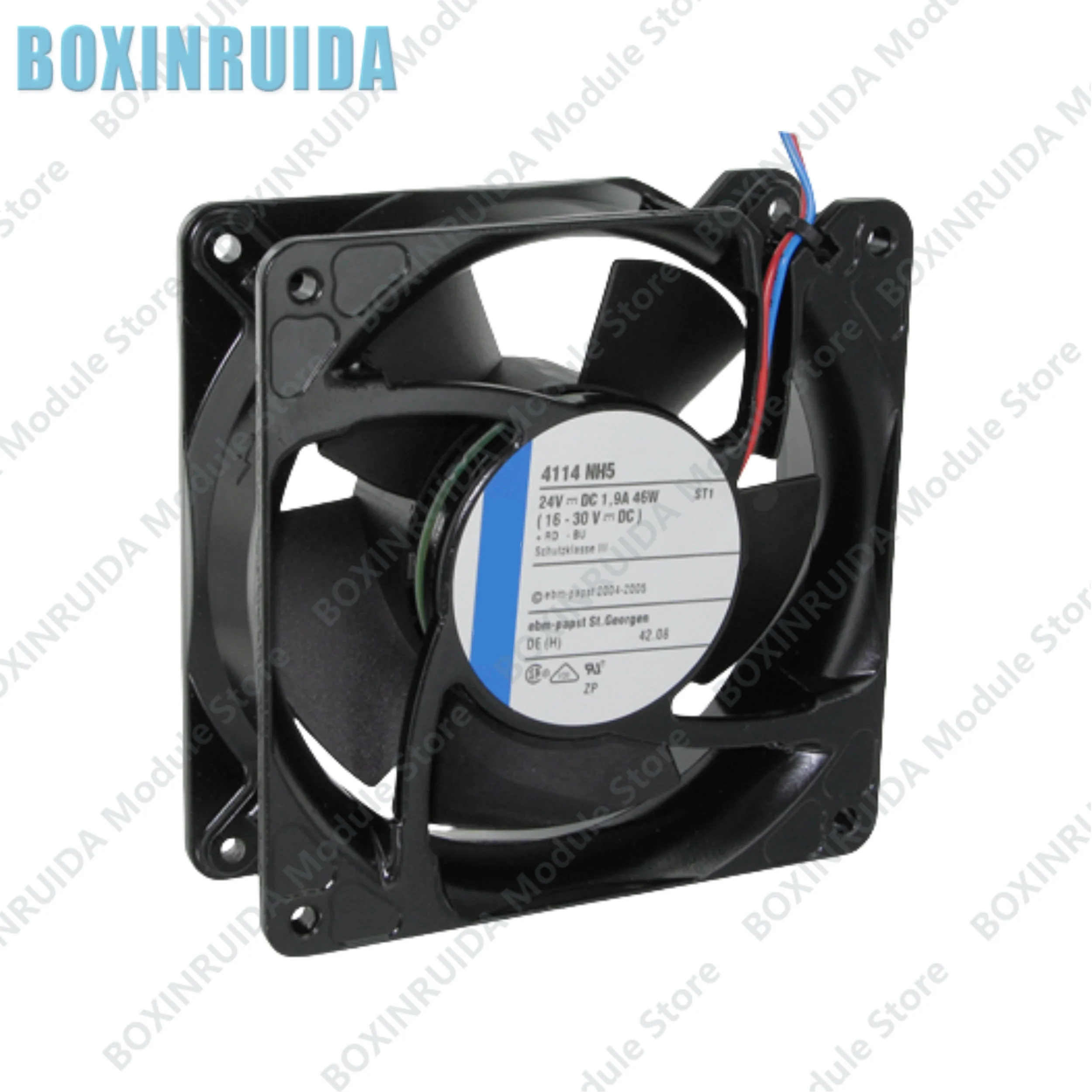 Brand new original 4114NH5 Cooling fan fan 45W 24V metal frame high air volume cooling fan