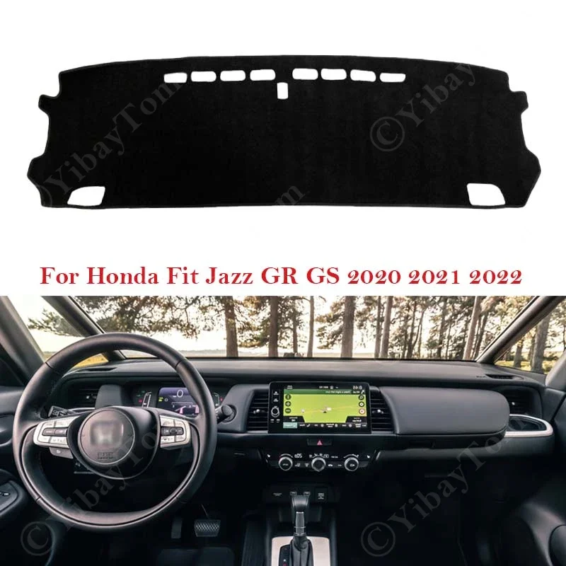 

For Honda Fit Jazz GR GS 2020 2021 2022 Dashboard Cover Dash Board Shield Mat Carpet Pad Sunshade Cushion Visor Car Accessories
