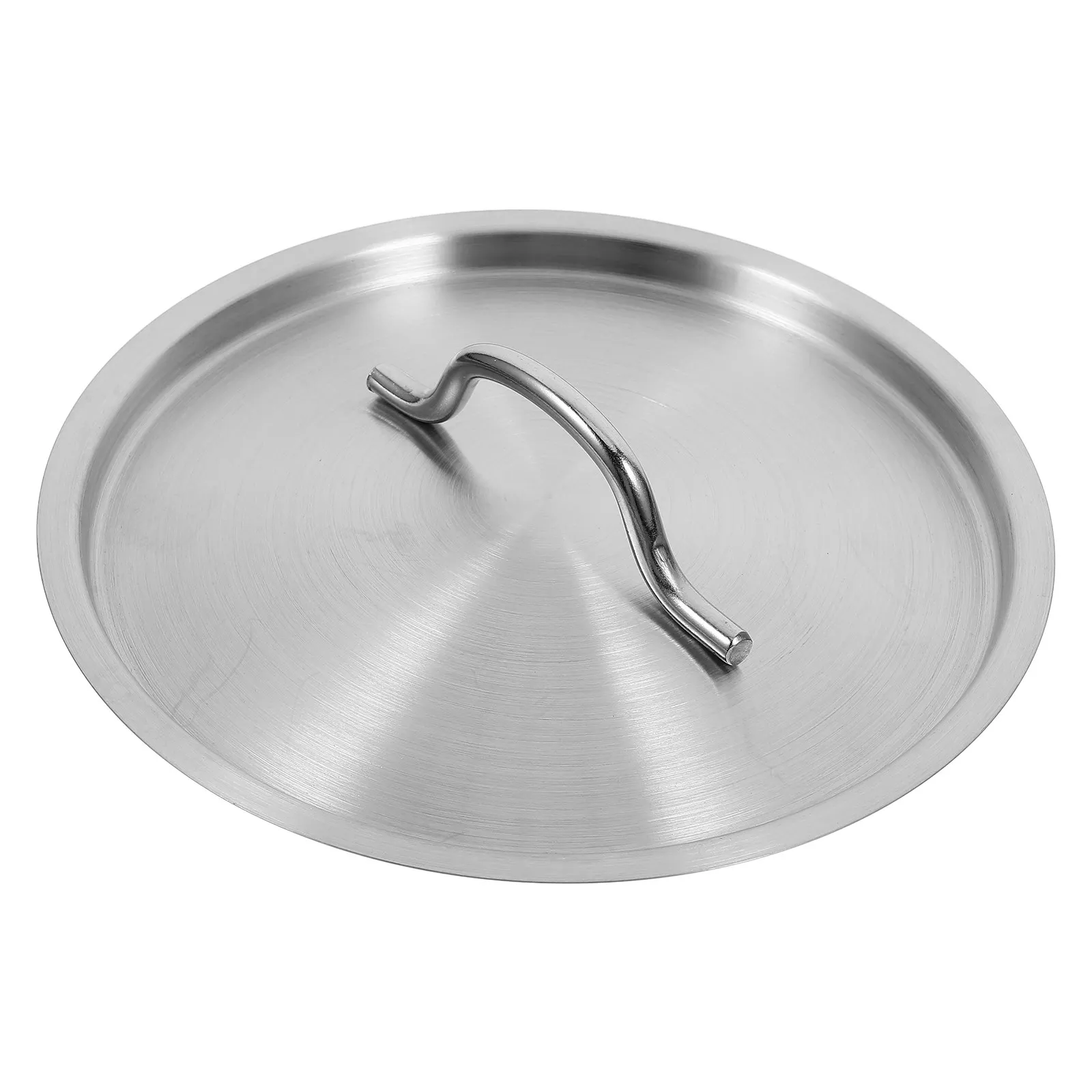 Stainless Steel Universal Round Pot Lid for Frying Pan Wok Cauldron Iron Pot Easy Clean Tight Seal Mess Free Heavy Duty Kitchen