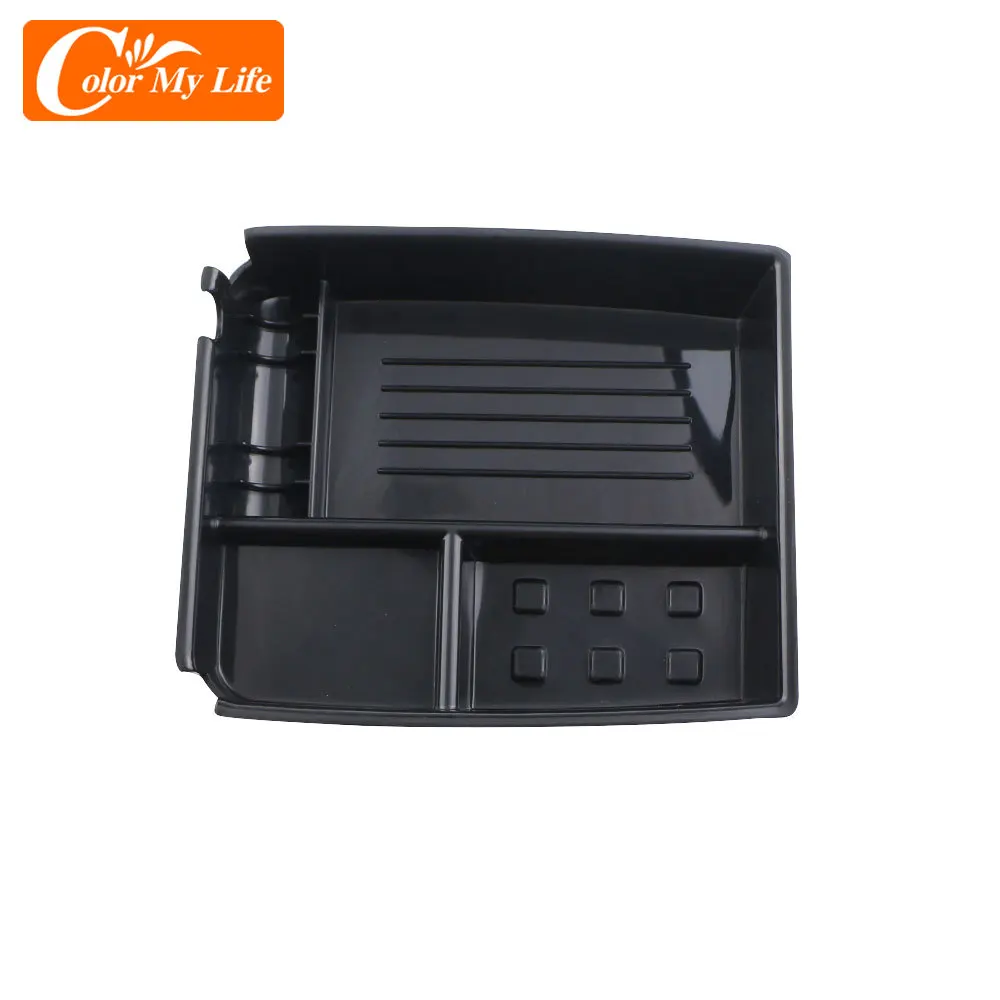 ABS Car Armrest Box Storage Holder Case for Kia Sportage SL 3 R Sportage3 SportageR 2011 - 2015 Accessories