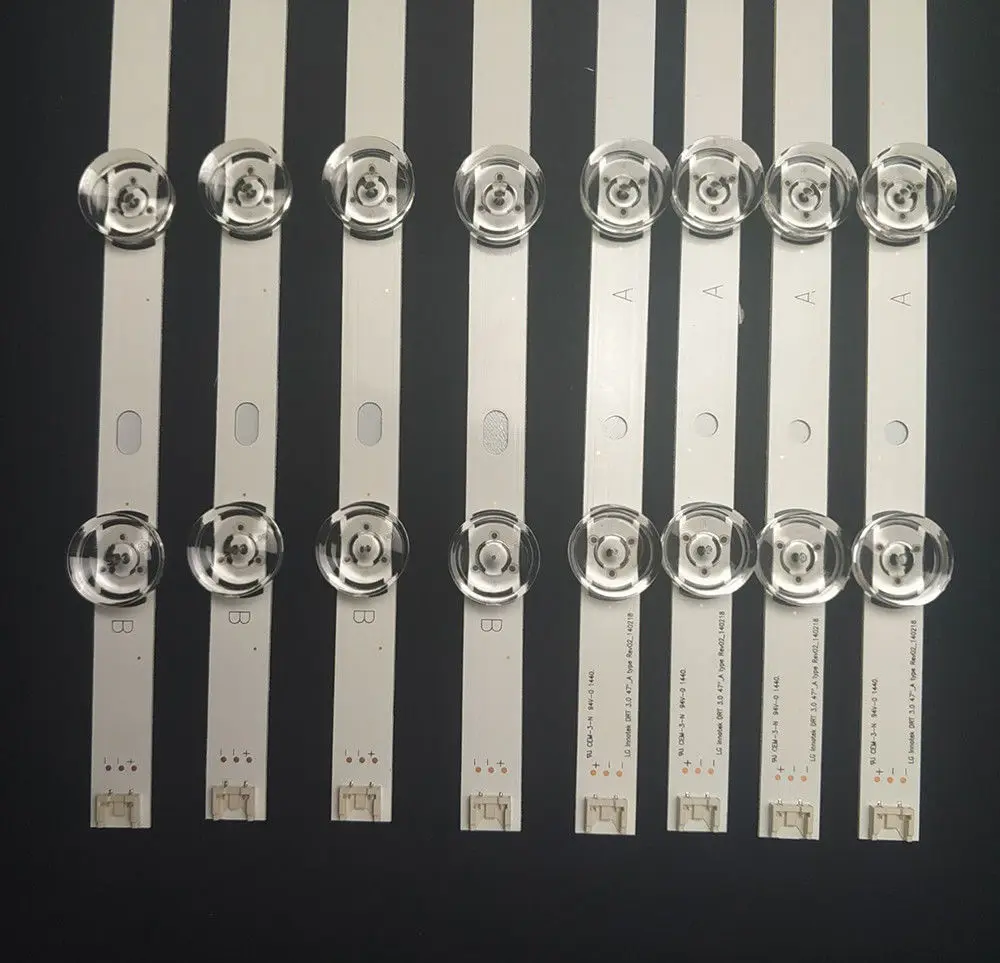 8 Stks/set 98Cm Led Backlight Voor 47 ''Tv Innota Drt 3.0 47" A/B Type 6916l-1948a 1949a 100% Nieuw