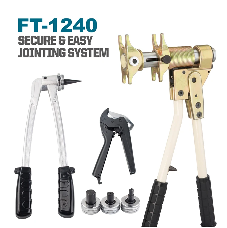 

FT-1240 Manual Axial Pressing Tool Expanding Tool Cutter Kit For Pex And Multi-Layer Pipe