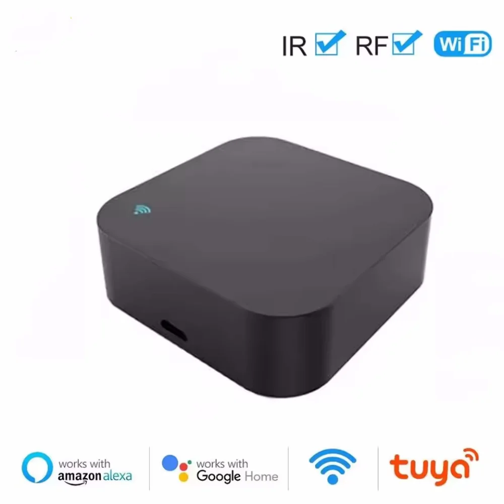 

Универсальный инфракрасный ИК-пульт дистанционного управления Smart Tuya Wi-Fi для управления умным домом для телевизора DVD AUD AC работает с Amz Alexa Google Home