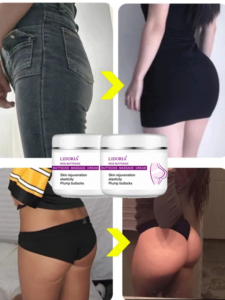 Natuurlijke Bil Augmentatie Crème Effectieve Butt Vergroting Groei Lift Up Ass Stevige Borst Grotere Sexy Bodylotion Voor Vrouwen