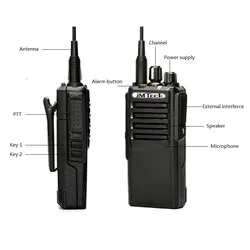 Professional high powerful 25w fm transmitter UHF walkie talkie long range talk two way radio with scanner JM-2501