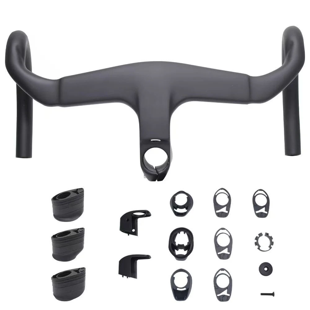 Carbon Fiber Road Bike Integrated Handlebar For Trek madone 1:1 28