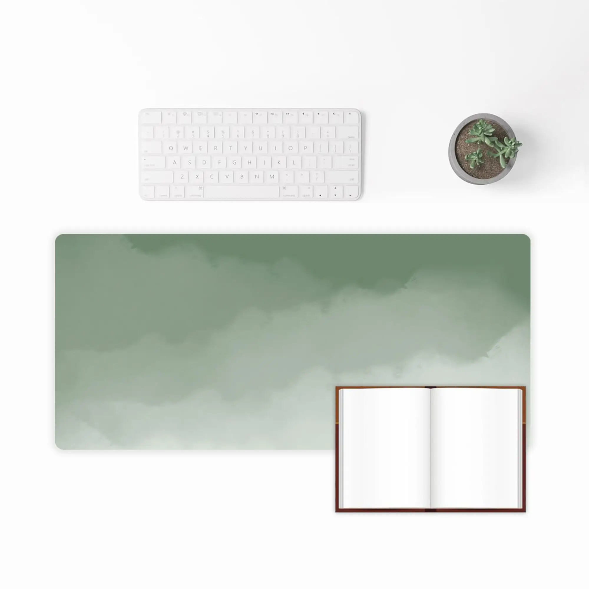 Large Sage Green De…