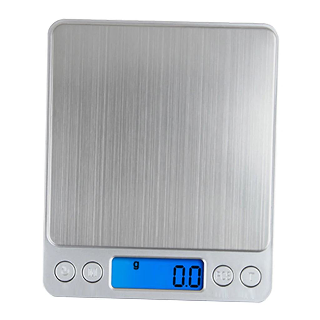 Digital Pocket Weight Scale Stainless Steel Mini Electronic Balance Jewelry Scale Kitchen Gram Scale for Cooking Home