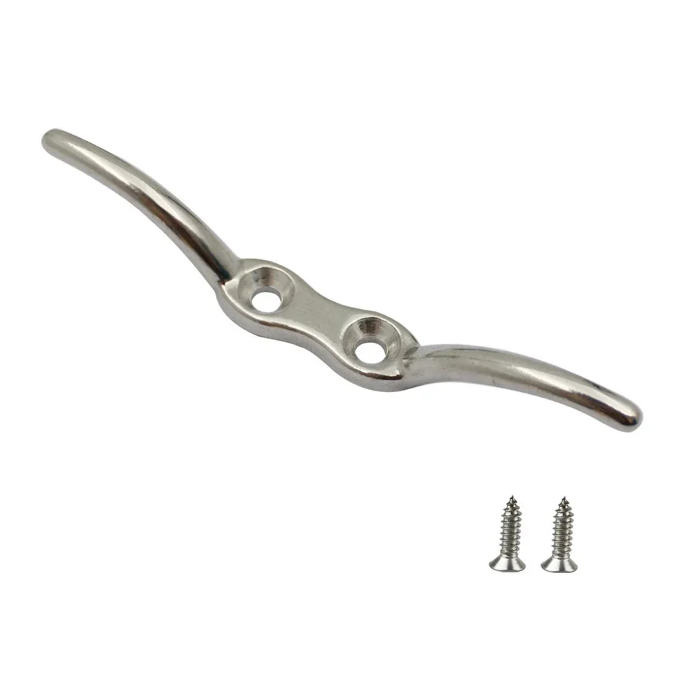 High Quality Hot Sale 100% Brand New Rope Cleat Hook Flag Pole Accessory Hook Hardware Stainless Steel Halyard
