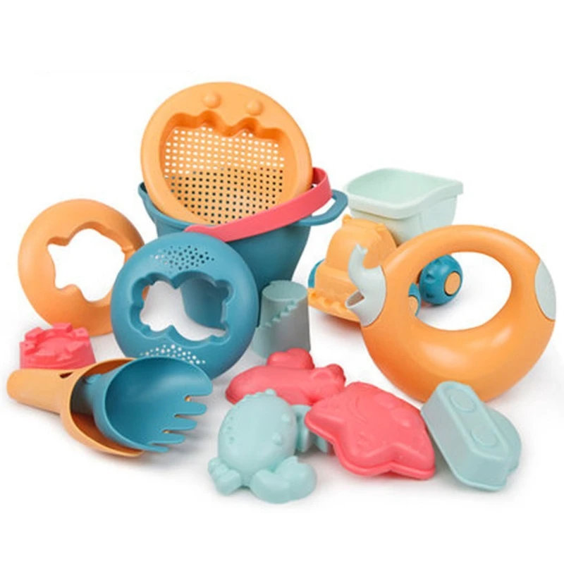 Summer Silicone Soft Baby Beach Kid Beach Game Toy Children Sandbox Set