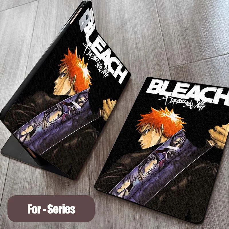 

Bleach Popular Anime Logo For Xiaoxin Lenovo Pad Tab K10 K11 M10 P12 P11 Pro GT Gen2 Plus Legion Y700 Y900 12.1 Tablet Case