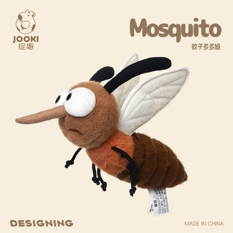 

Cartoon Mosquito Plush Toys Mosquito Pendant Cute Stuffed Bug Toys Funny Anti-Pest Gift for Kids Kawaii Home Decor Party Game