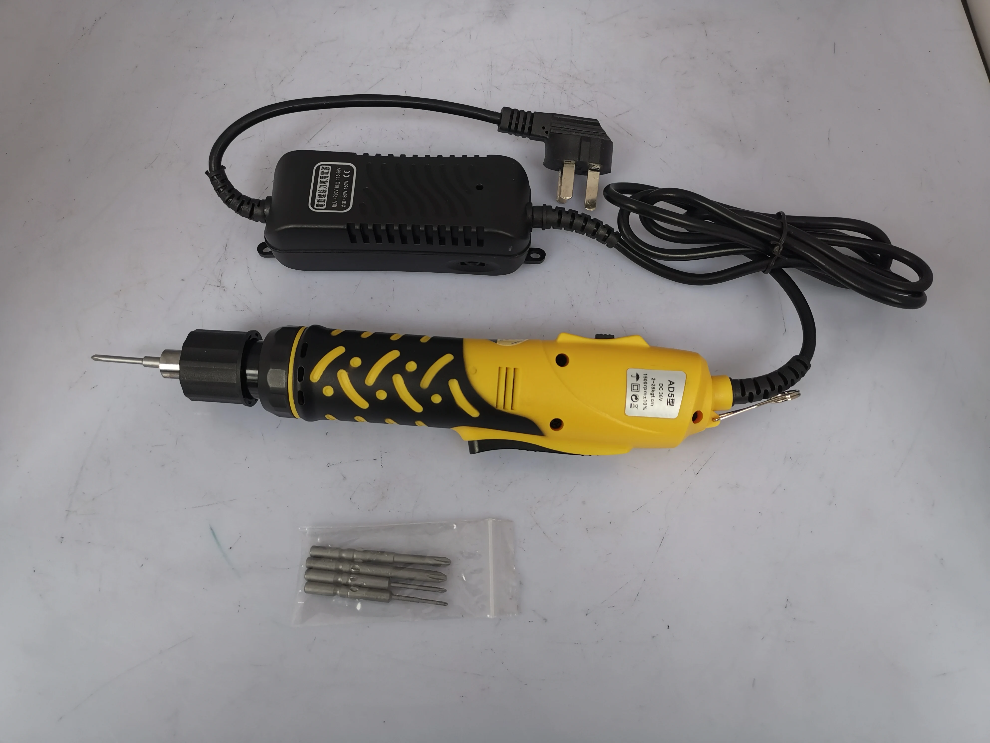 AD 800,801,802, tournevis électrique S 1/4D, tournevis électrique à vitesse réglable 100-240V