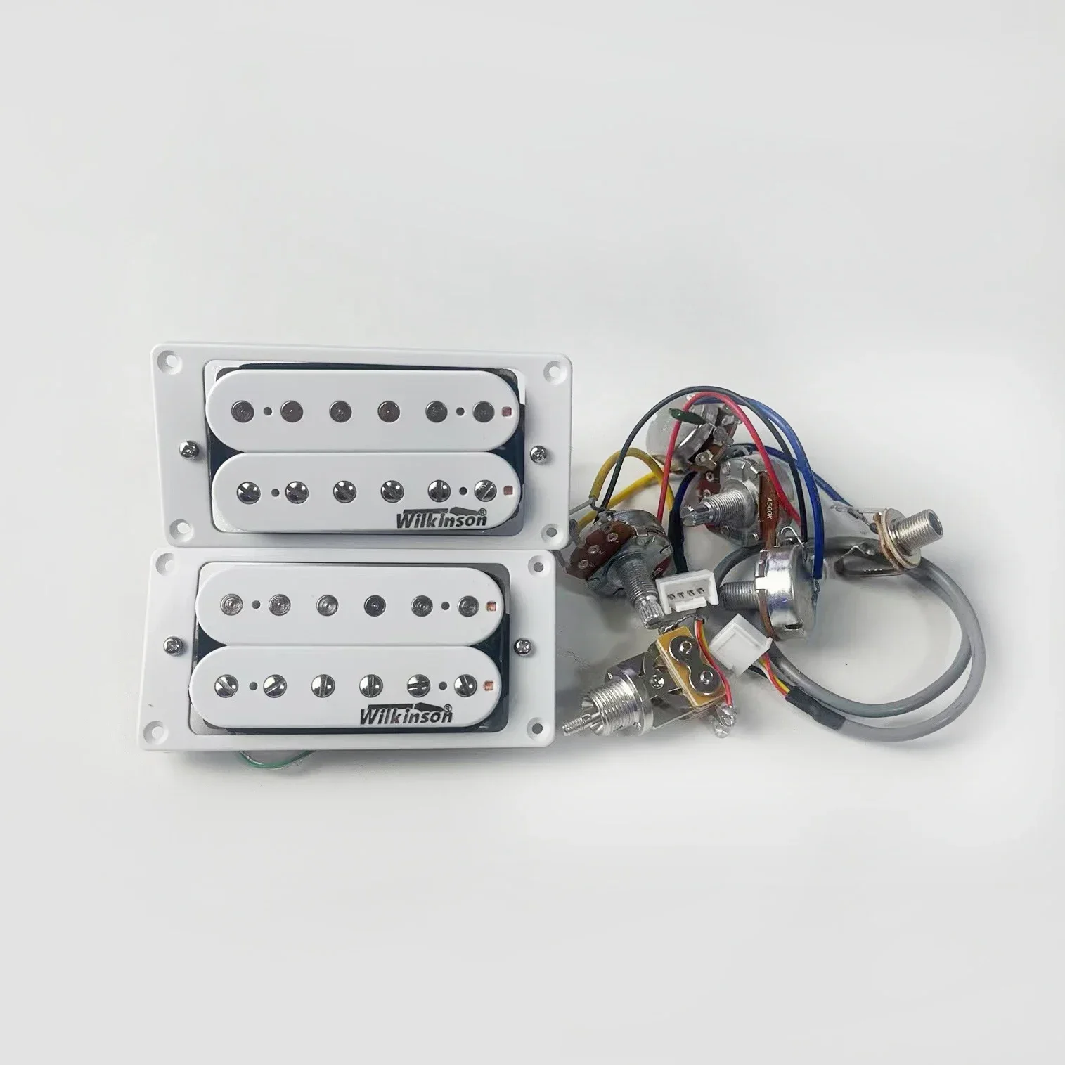 Wilkinson Ainico5 Humbucker Electric Guitar Pickups  2V2T   Wiring Harness Guitar Pickup