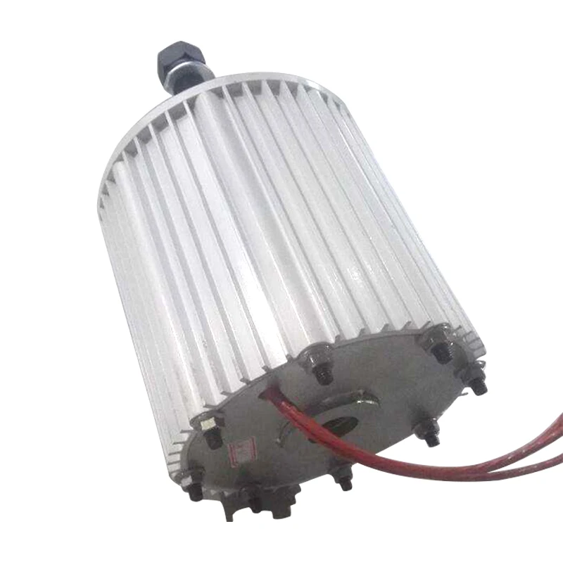 1000W Free Electricity Low Torque 1KW Permanent Magnet Synchronous Wind Generator with Mounting Base
