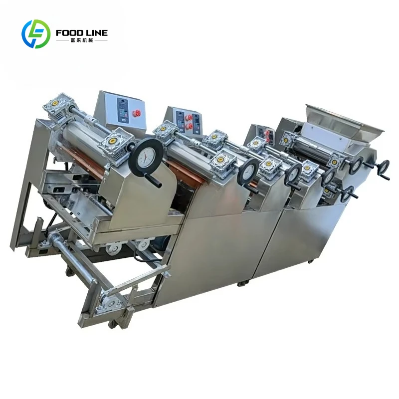 المهنية الطازجة رامين المعكرونة لفة البيض صانعة النودلز معالجة خط آلات ماكينة صنع المعكرونة السعر