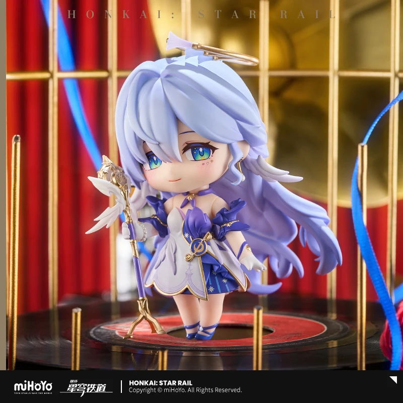 

10cm Genuine In Stock miHOYO Honkai Star Rail Robin Action Figure Mobile Game Collectible Model Toy Ornament Decoration Gift