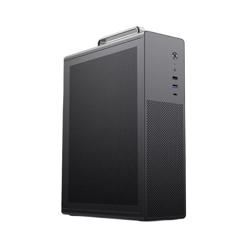 C1 Desktop Computer Case M-ATX Small Form Factor Motherboard Desktop Mini Portable Small Case TFX