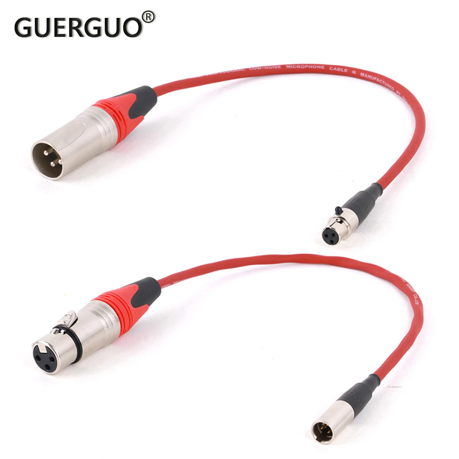 0.3M-15M Colorful Mini XLR 3Pin to 3Pin XLR Audio Cable for Microphone Camera Male to Female Audio Line adapter Shielded Cable