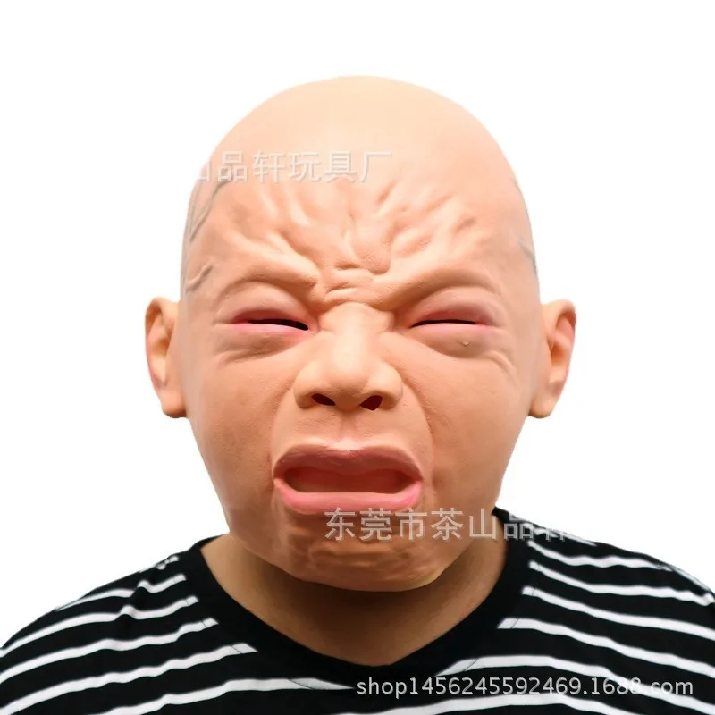 Halloween Street Funny Baby Crying Baby Mask Child Mask
