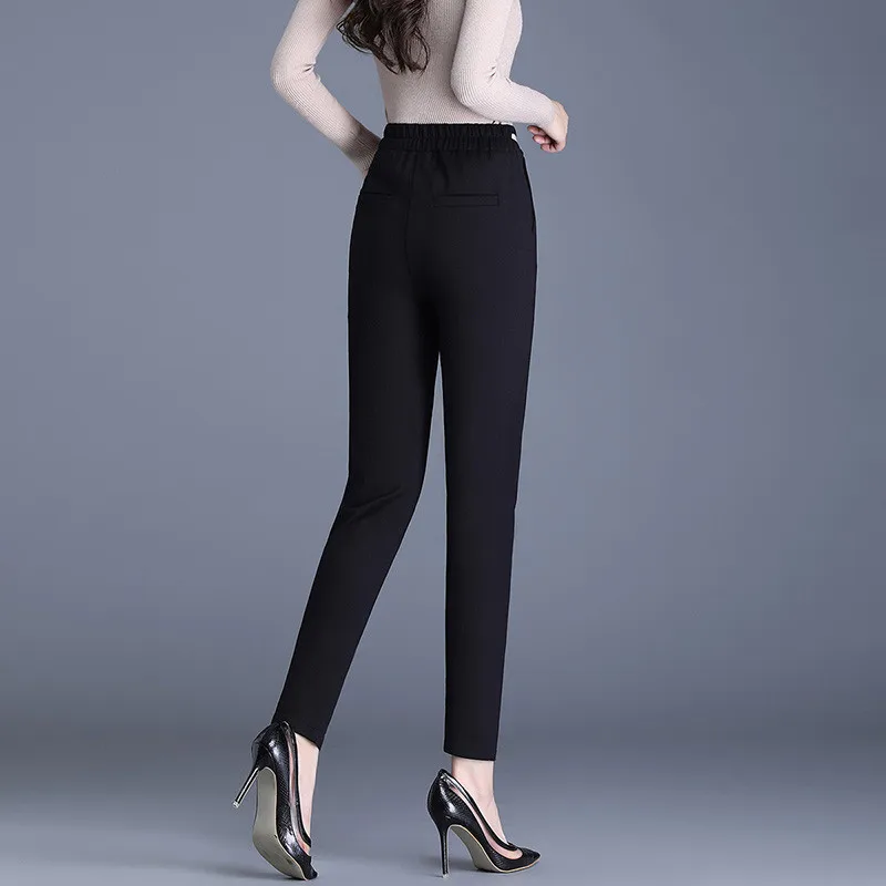 Harun Pants for Women in Spring and Autumn and Summer, Drooping Radish Pants for Women, Loose Fitting, Smoke Pipe Pants for Wome