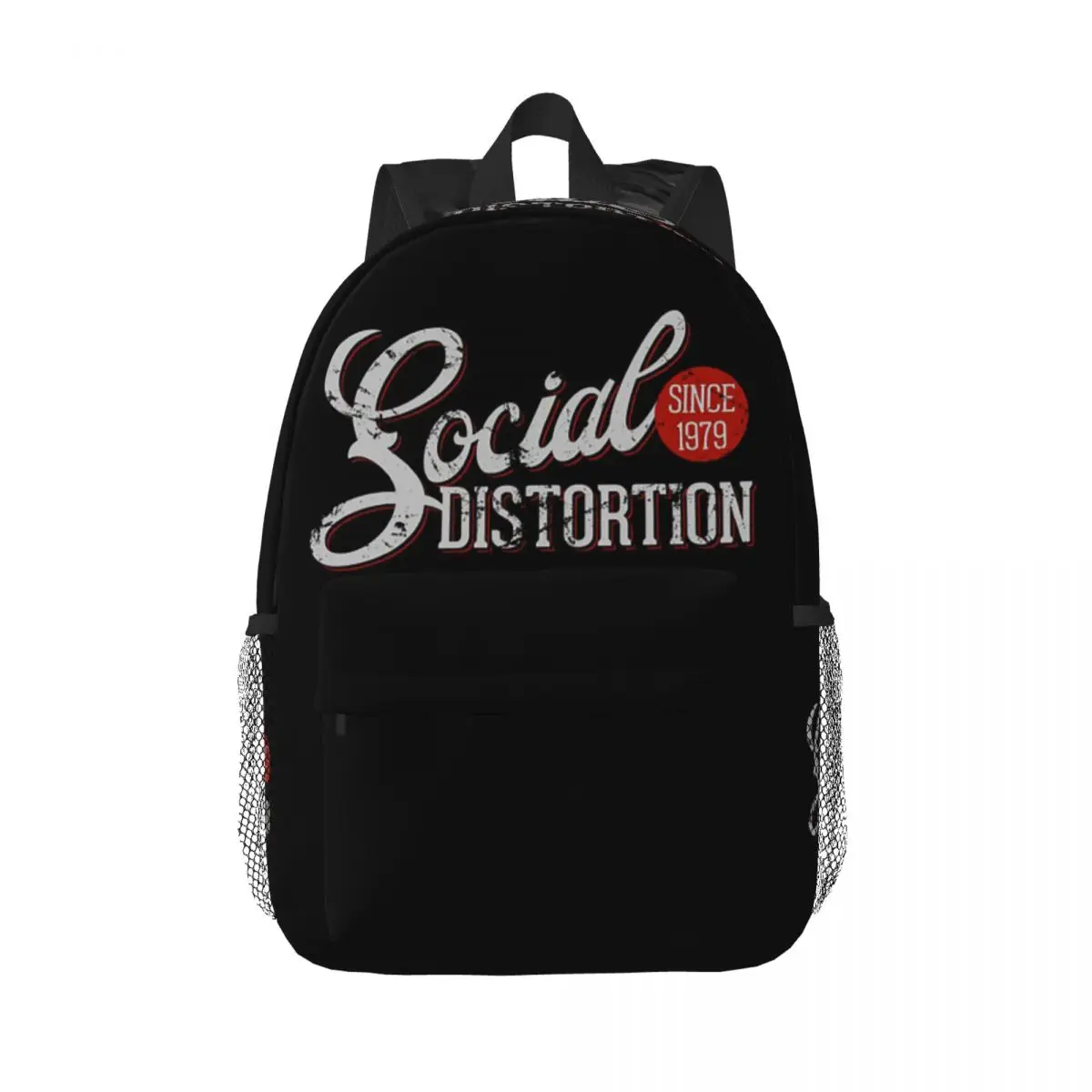 

Social Distortion Music Band Backpack Hot Sale Daypack Large Capacity Boys Girls BookBag Shoulder Bags for Men Women School Bag