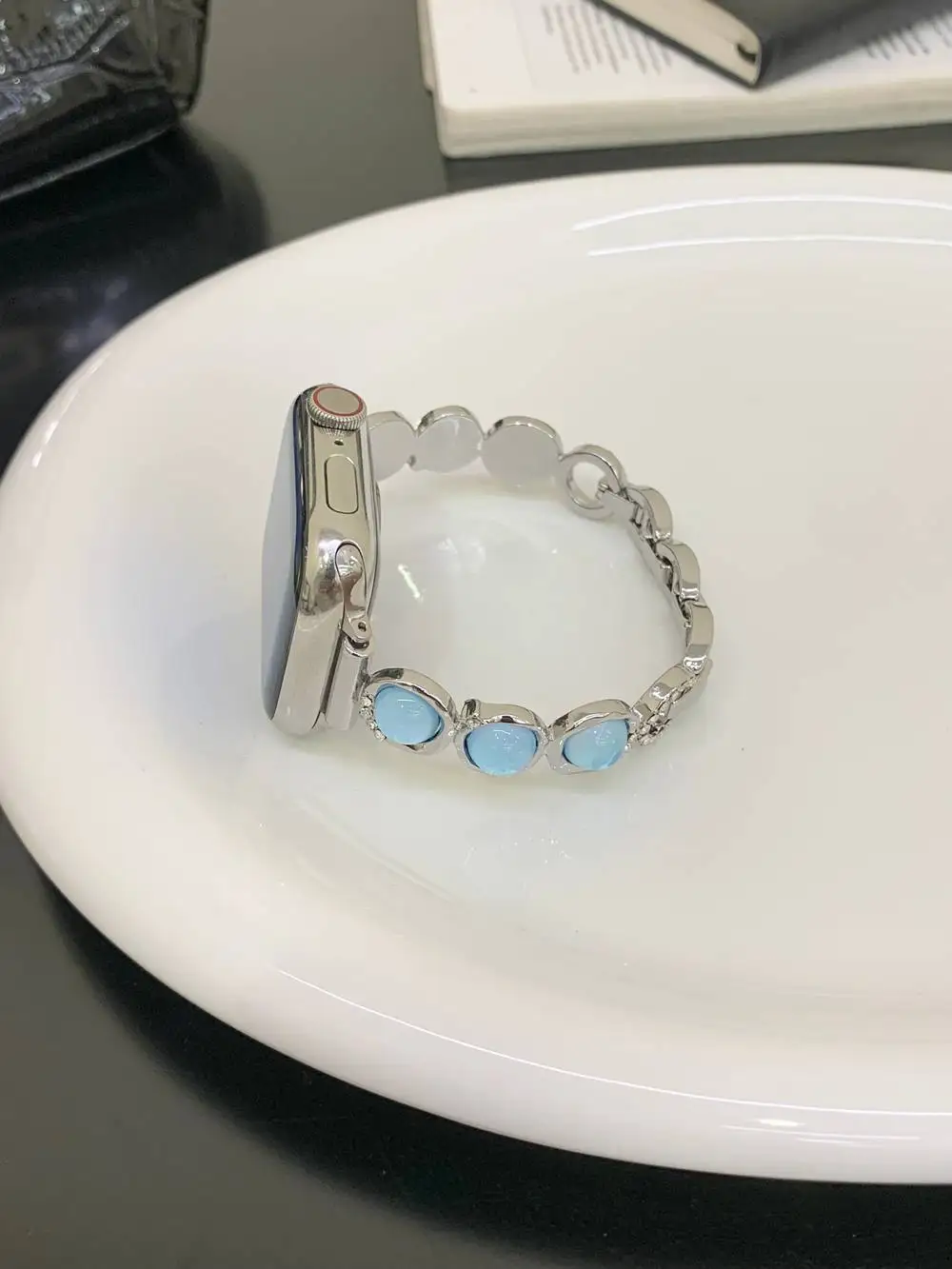 Высококачественный браслет для Apple Watch, женский ремешок серии 8/7/6/10/9, 40 мм, 41 мм, 38 мм, 42 мм, 44 мм, 45 мм, 46 мм