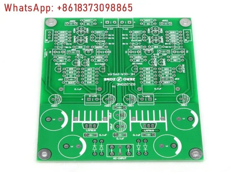 5 stuks Zero-HE01A voorversterker PCB-referentie PM14A circuit