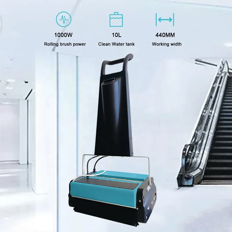 Professionele flexibele vloerreinigingsroltrapreinigingsmachine